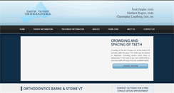 Desktop Screenshot of cvortho.net