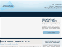 Tablet Screenshot of cvortho.net